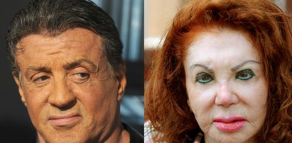 Stallone coraz bardziej podobny do matki