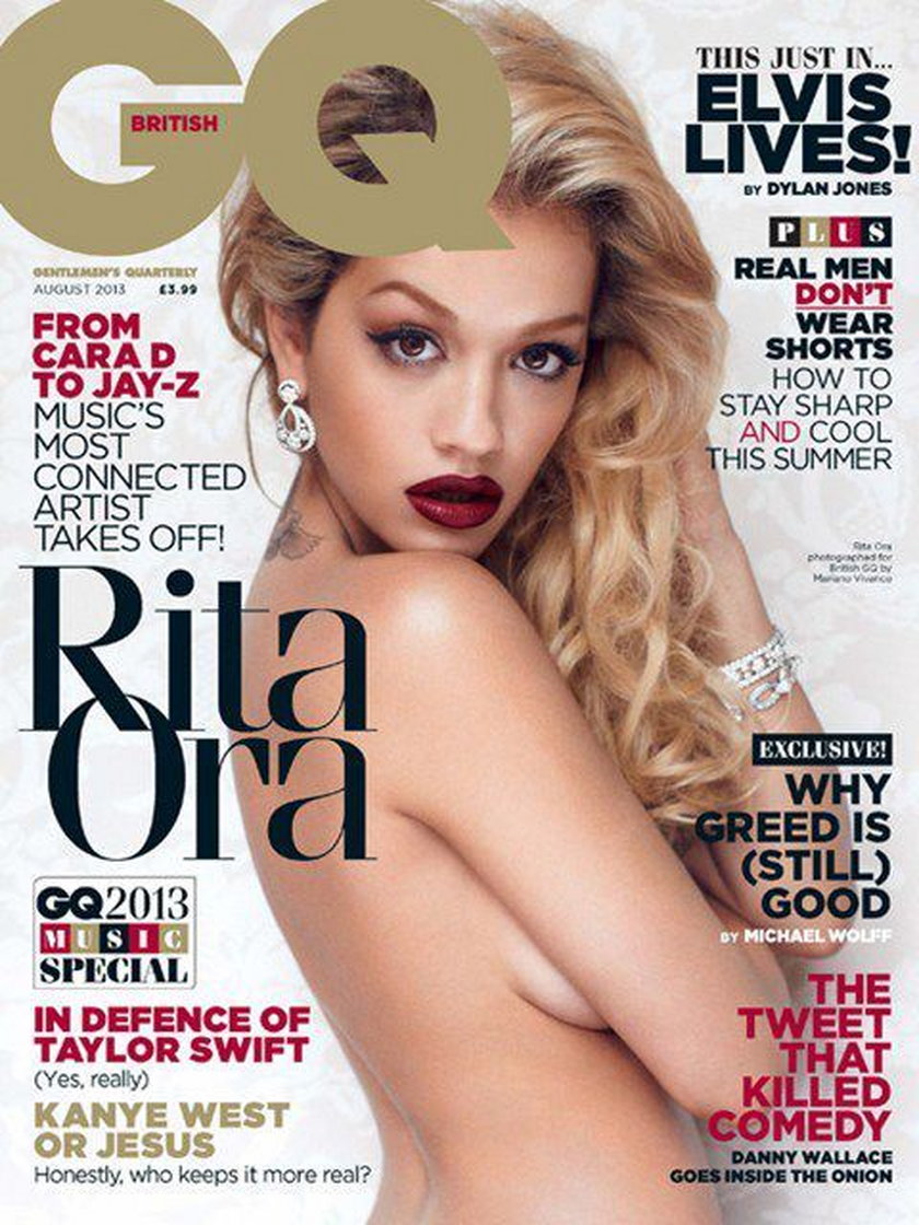 Rita Ora w "GQ" Sierpień 2013