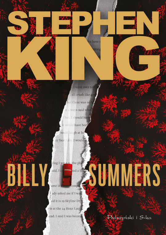 Stephen King, "Billy Summers" (okładka książki)