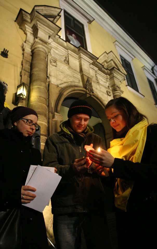 KRAKÓW MODLITWA POD OKNEM PAPIESKIM BEATYFIKACJA