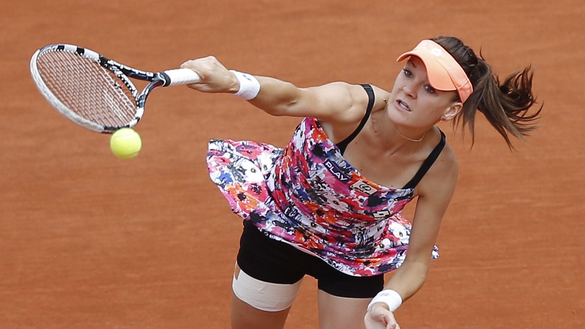 Agnieszka Radwańska w meczu z Ajlą Tomljanovic.