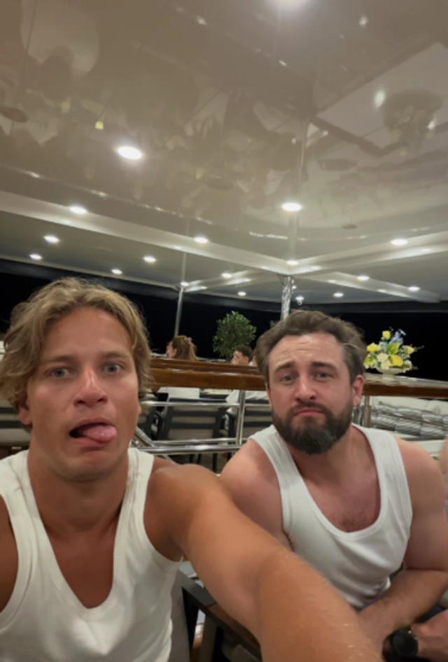 Jakov Jozinović i Matija Cvek (Foto: Instagram/jakov.jozinovic)
