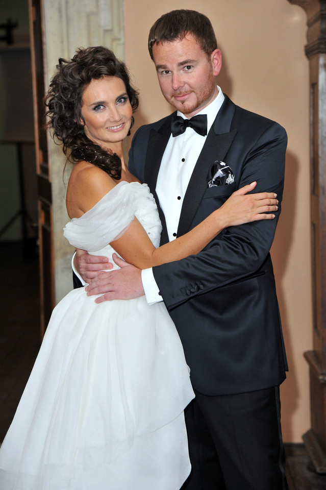 Dominika Kulczyk i Jan Lubomirski na balu z okazji 10. rocznicy ich ślubu, 2011 r.