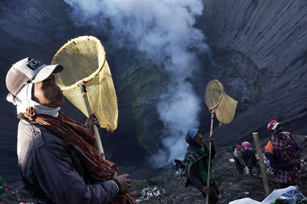 Yadnya Kasada Ceremony In Mount Bromo