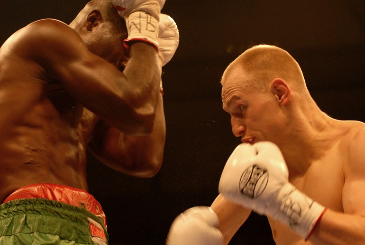 Ghańczyk więcej się zasłaniał niż boksował