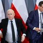 Prezes PiS Jarosław Kaczyński i Mateusz Morawiecki