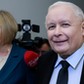 Barbara Bartuś i Jarosław Kaczyński