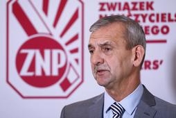 Sławomir Broniarz, szef ZNP