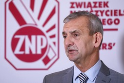 Sławomir Broniarz, szef ZNP