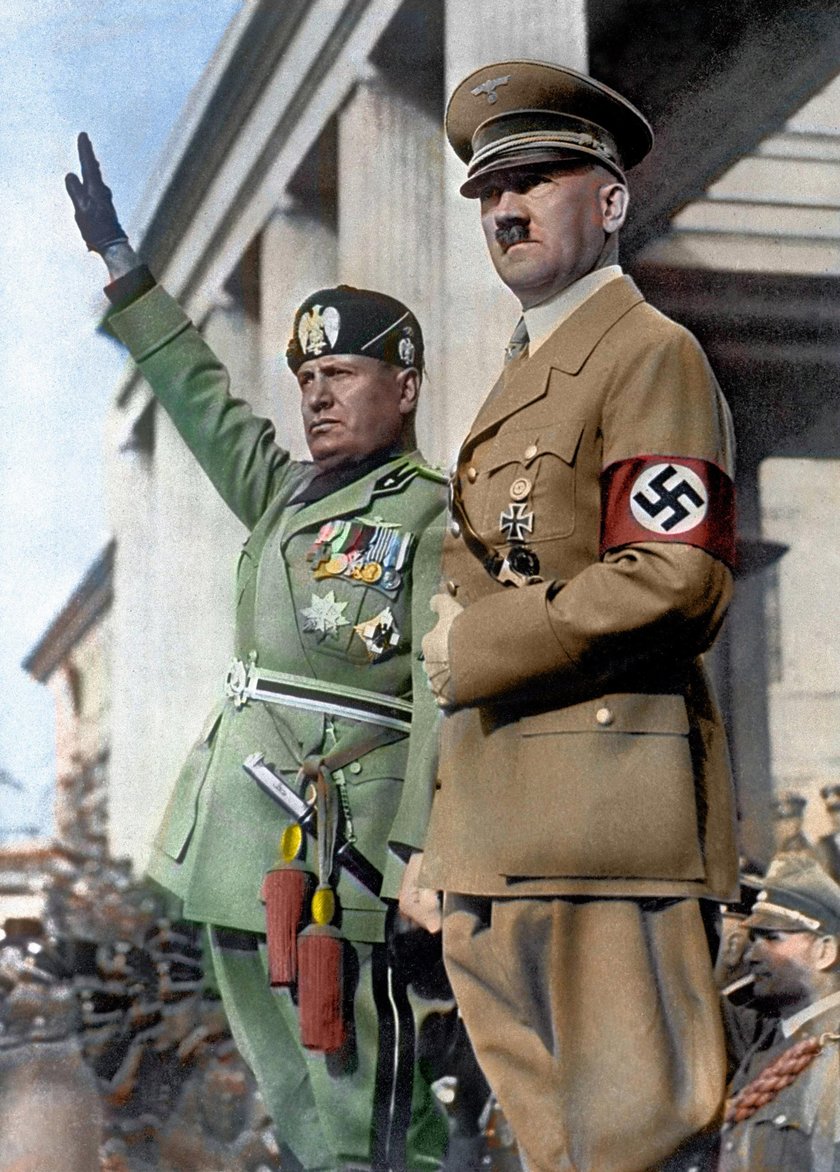 Adolf Hitler i Benito Mussolini