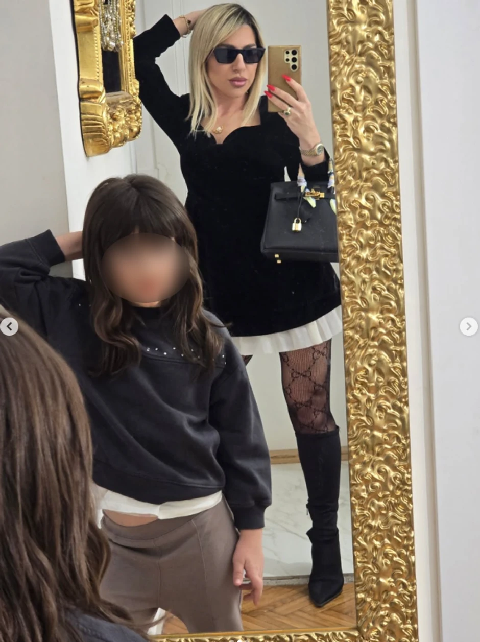 Jovana Jeremić sa ćerkom Leom