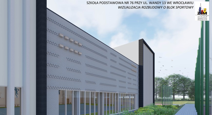 Tak hala ma wyglądać od strony północnej