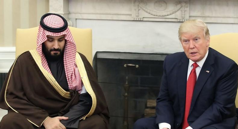 trump mohammed bin salman