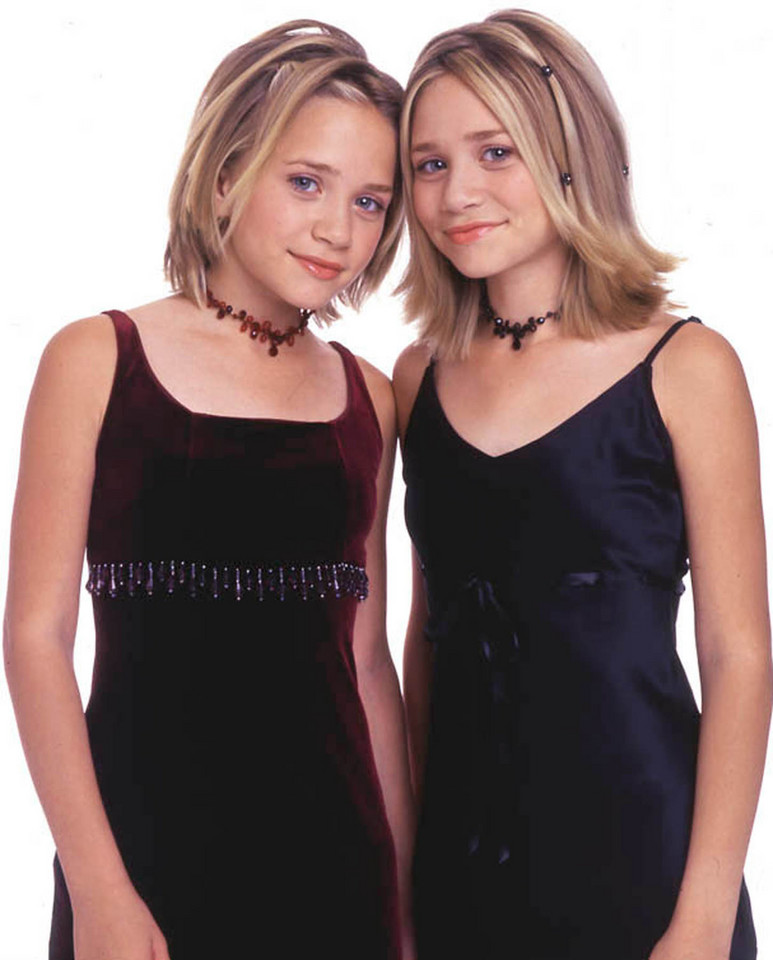 Mary-Kate i Ashley Olsen w 2000 roku