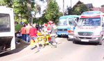 Wypadek autobusu. Wielu rannych