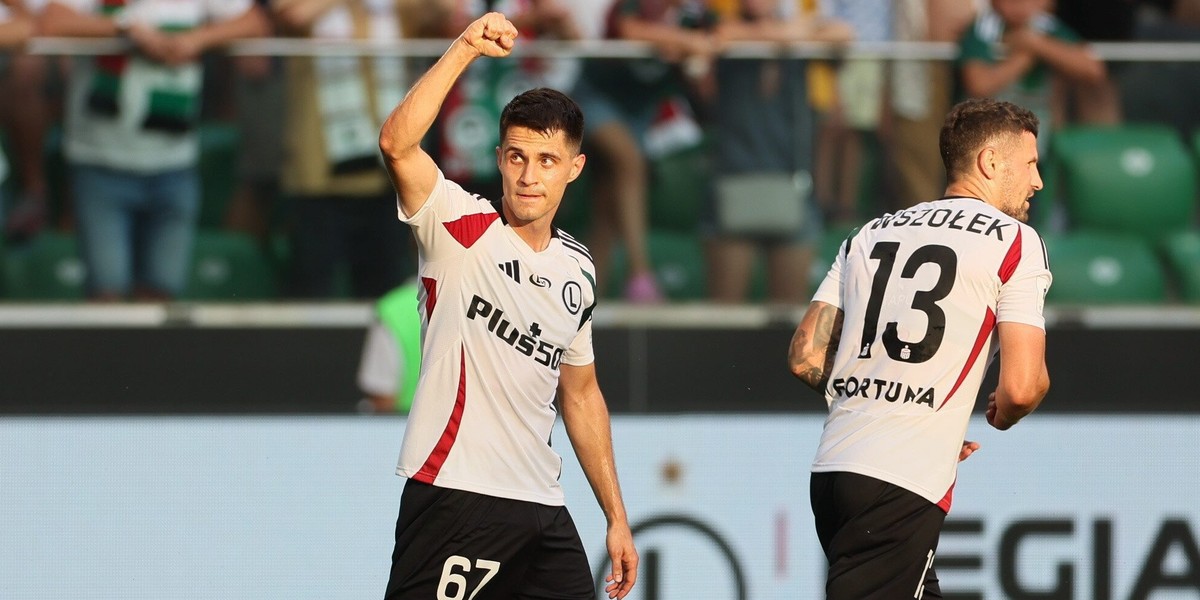 Bartosz kapustka poprowadził Legię do efektownego zwycięstwa nad Radomiakiem 4:1.