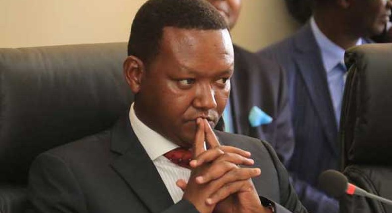 Machakos Governor Alfred Mutua