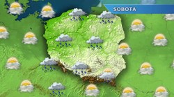 Sobota deszczowa prawie w całej Polsce. Przejaśnienia tylko na północnym zachodzie. PROGNOZA POGODY