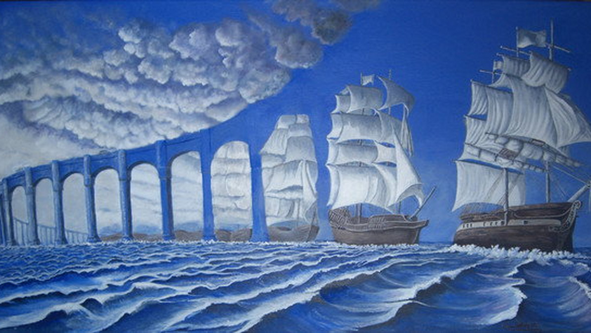 Rob Gonsales, artysta z Kanady, zajmuje się tworzeniem obrazów, które mają zmusić oglądającego do zastanowienia. Perspektywa rysunków naprawdę może cię zmylić!