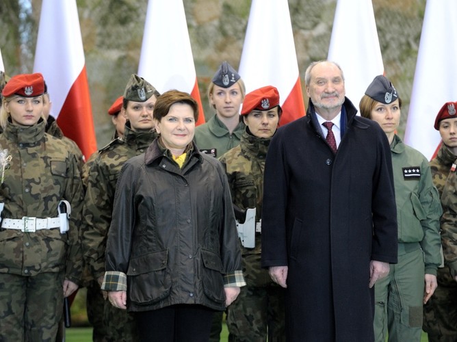 Beata Szydło i Antoni Macierewicz