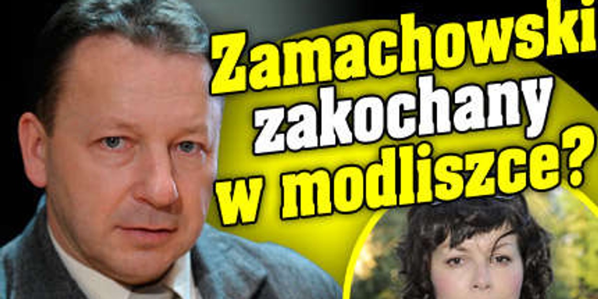 Zamachowski zakochany w modliszce?