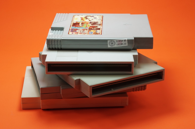 Jak wiele pomieszczą kartridże do NES-a?