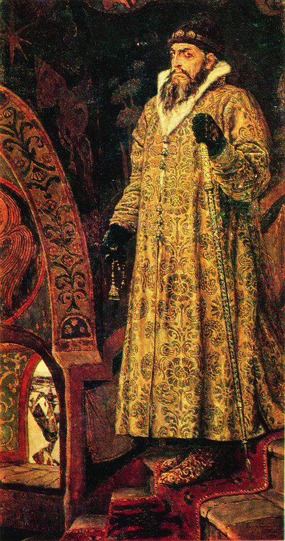 Car Iwan Groźny, portret autorstwa Walentyna Wasniecowa z 1897 r.