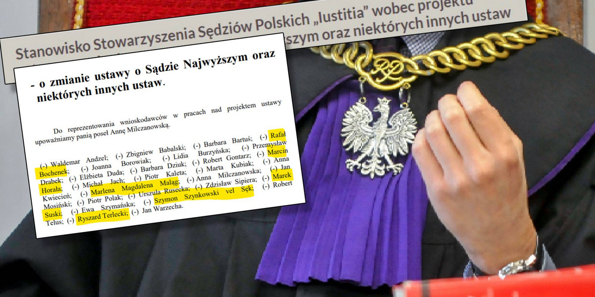 Stowarzyszenia Sędziów Polskich Iustitia krytykuje ostro projekt ustawy o Sądzie Najwyższym