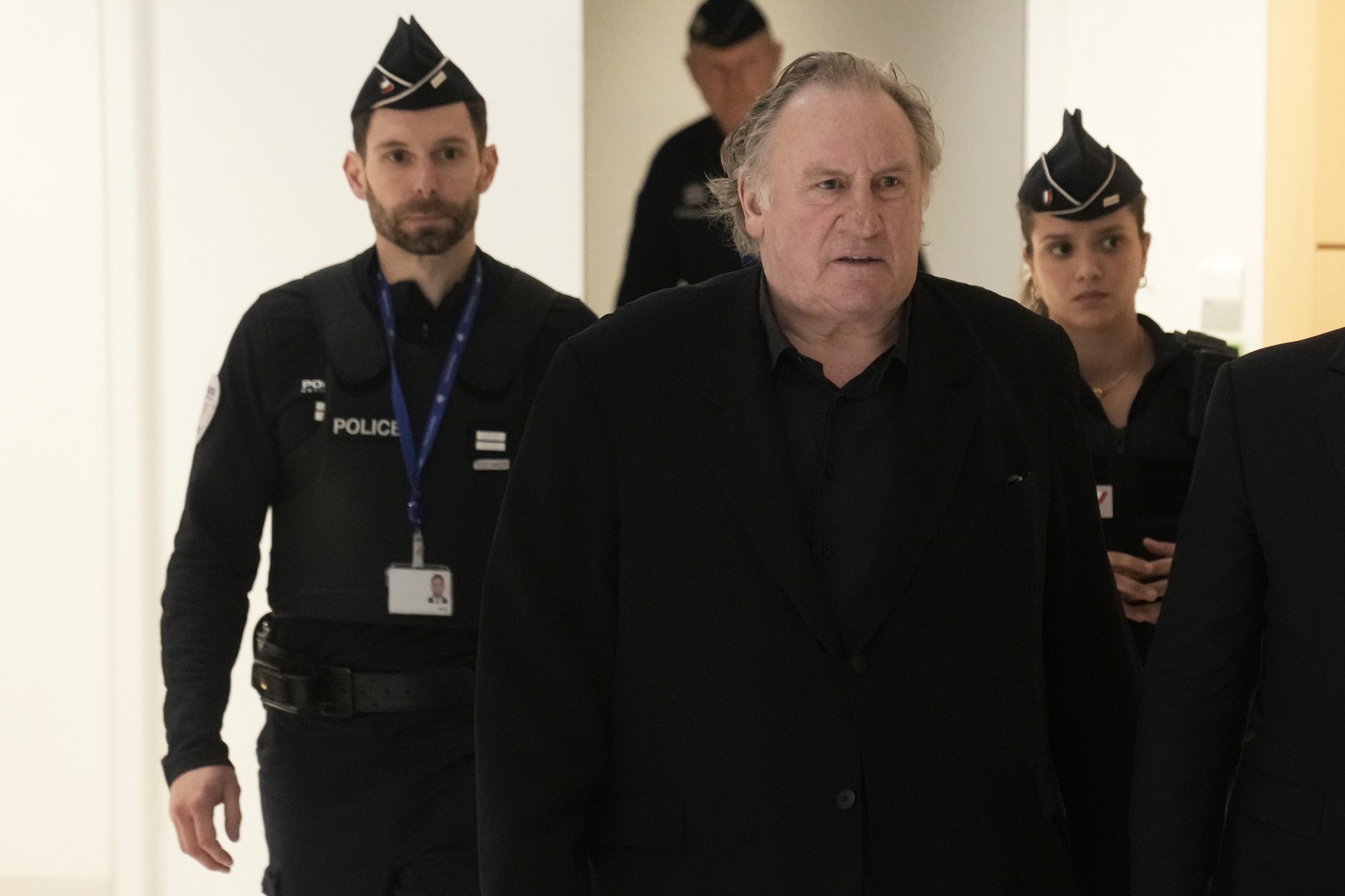 Francúzsky herec Gérard Depardieu.