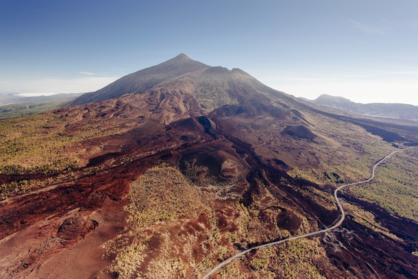 Widok na wulkan El Teide