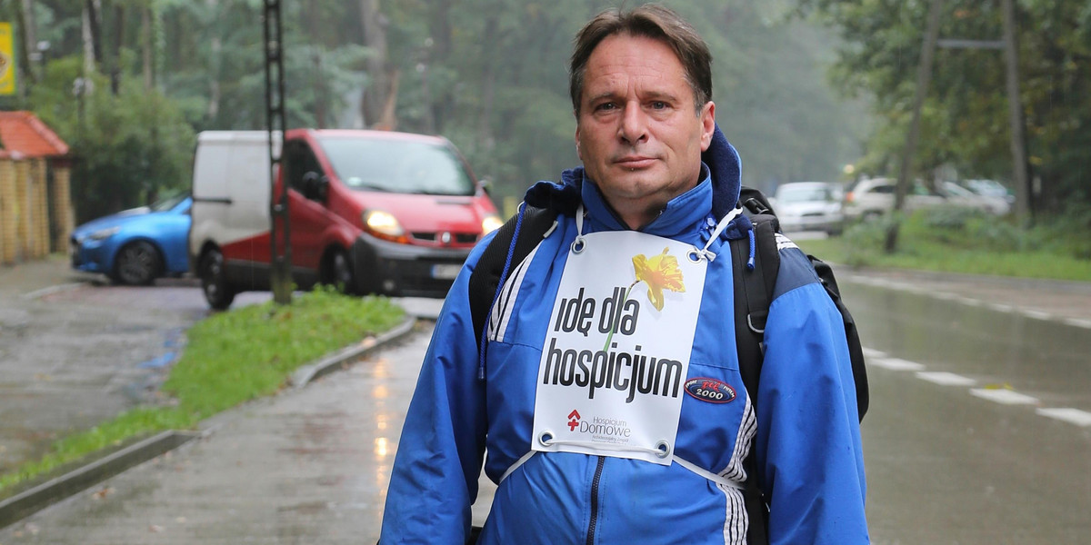 Przejdę 400 km dla hospicjum 