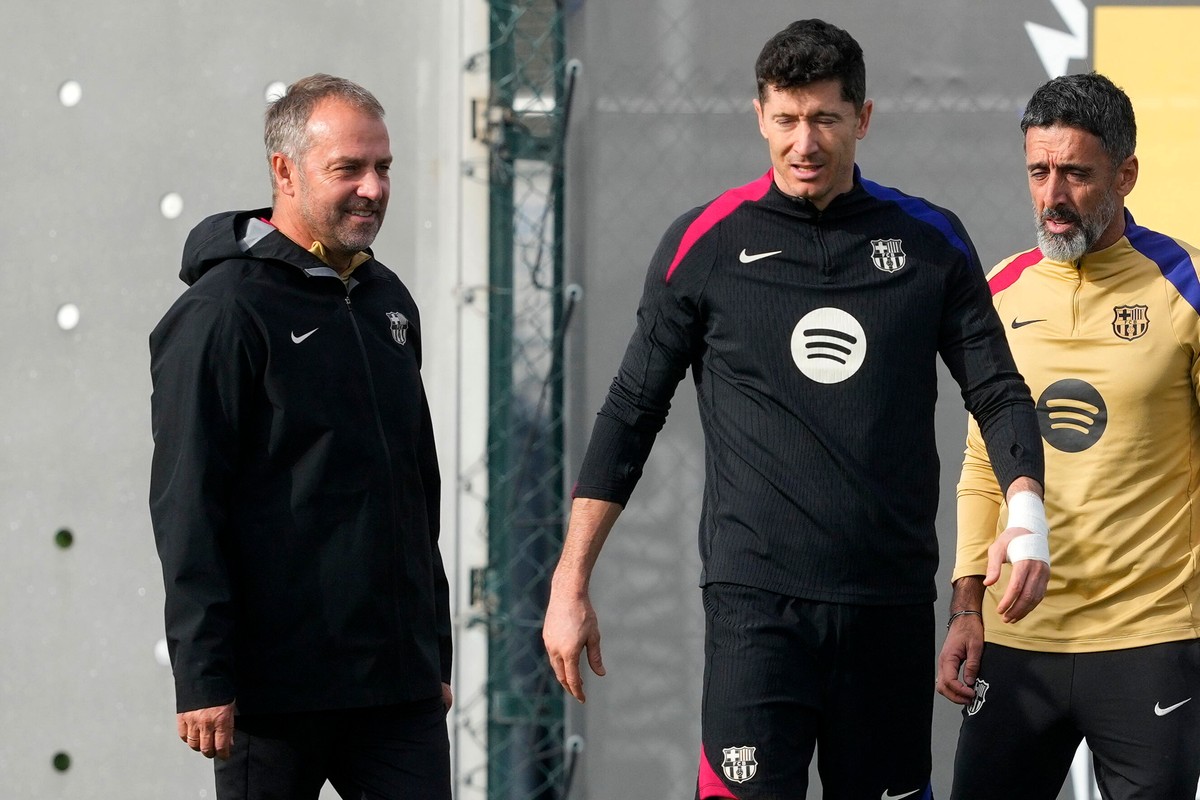 Hansi Flick i Robert Lewandowski