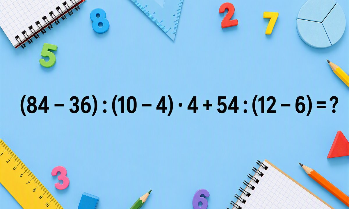 Matematyczna pułapka dla dorosłych. Sprawdź, co jeszcze pamiętasz ze szkoły