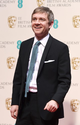 Gwiazda 'Hobbita' Martin Freeman na gali BAFTA 2015