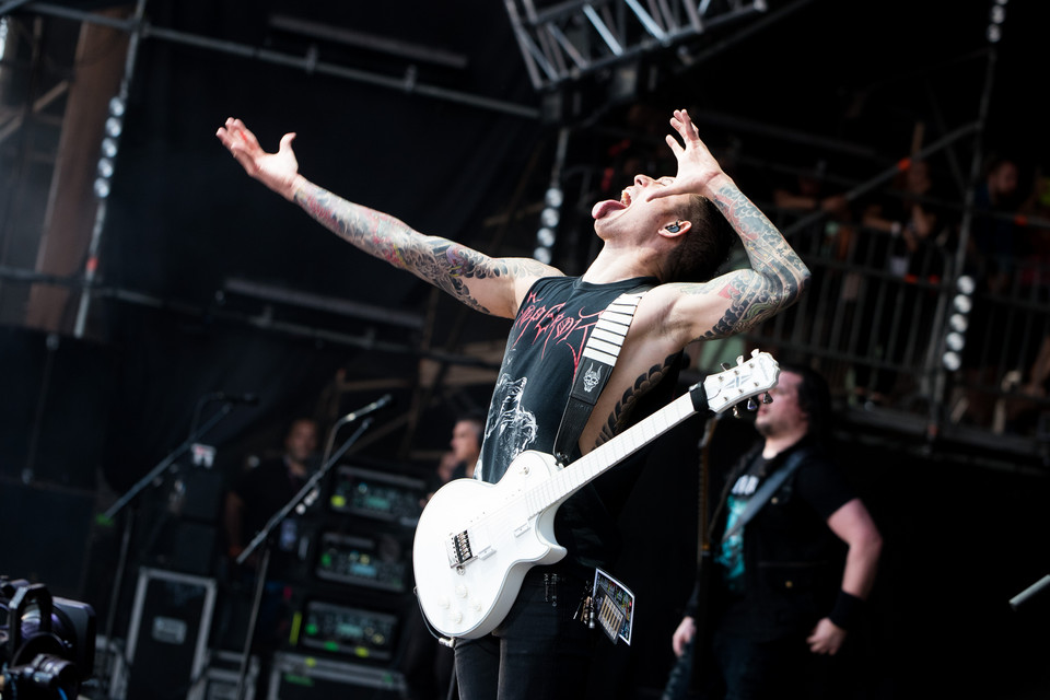 Trivium (fot. Damian Mekal/WOŚP)