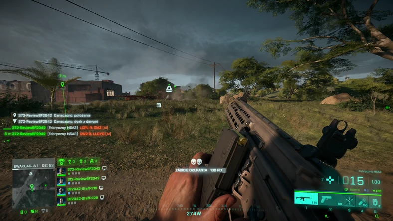 Battlefield 2042 - screenshot z przedpremierowej wersji recenzenckiej na PC