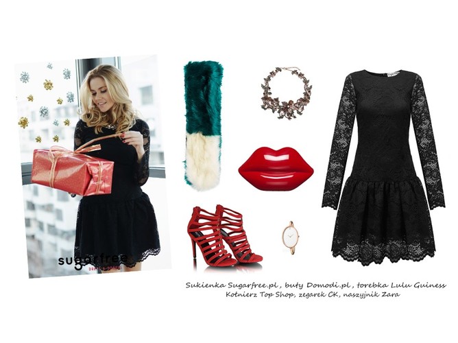 STYLIZACJE  na Wigilię z sukienkami