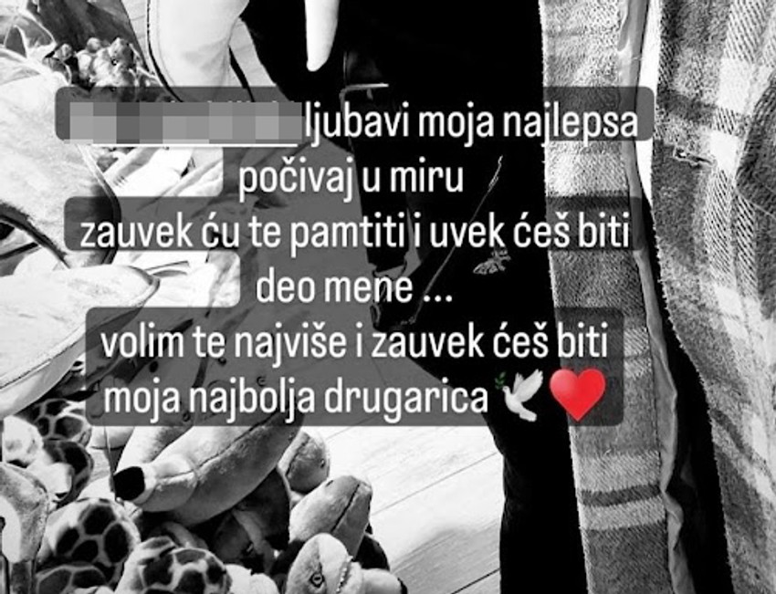 Potresna poruka od najbolje drugarice ubijene E.K.