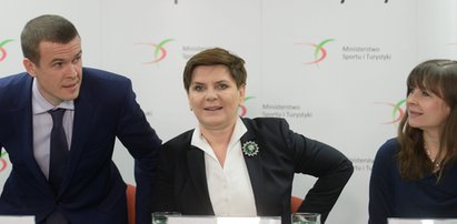 Partner tej minister wykonywał dla niej "obsługowe czynności"