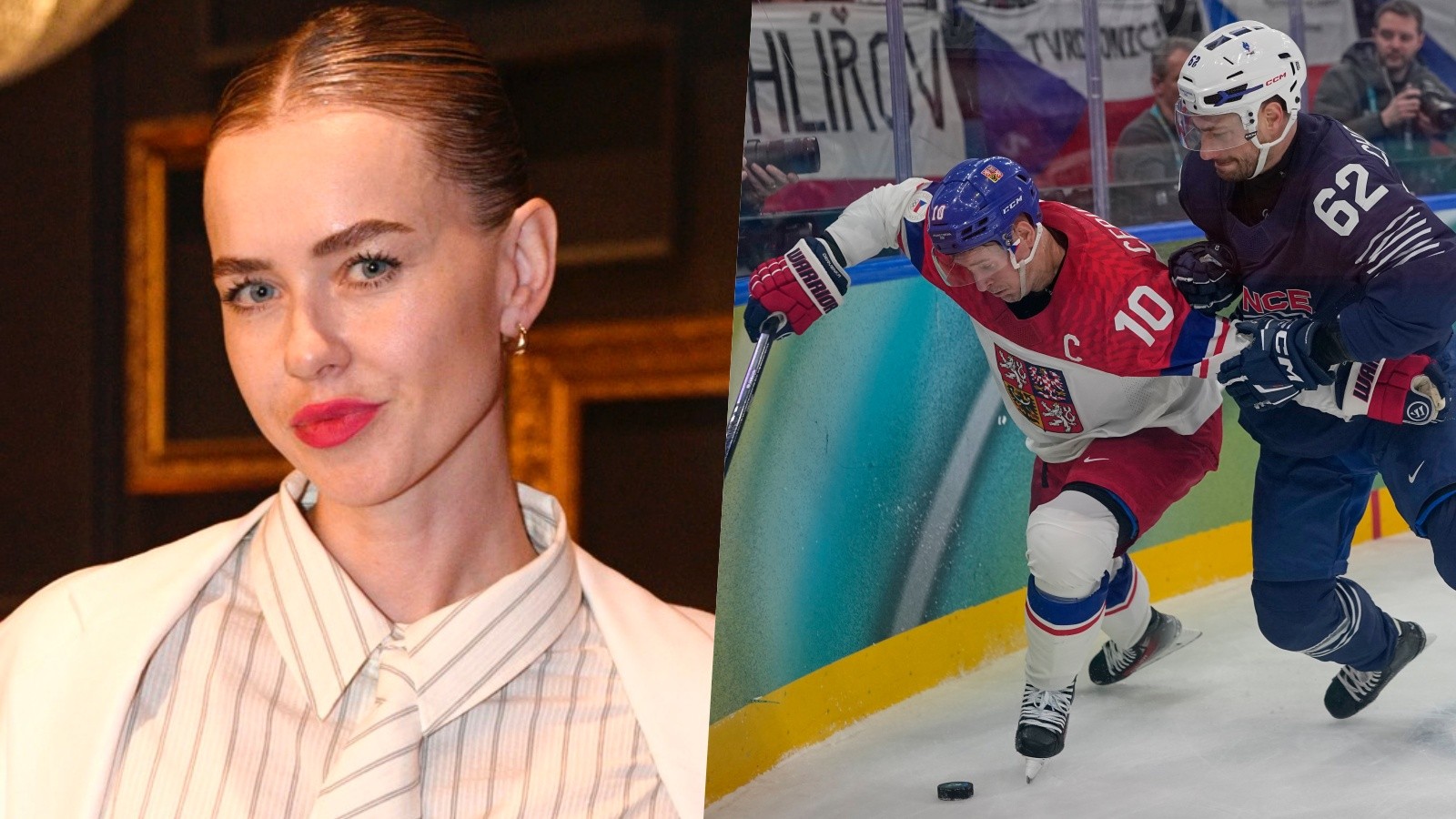 Bývalá manželka českého hokejistu Romana Červenku Veronika Machová.