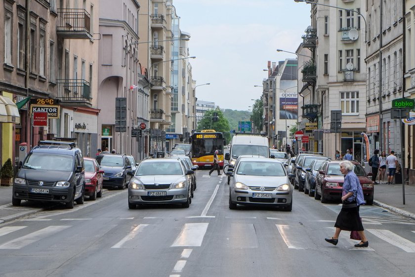 Poznań nie jest dla kierowców