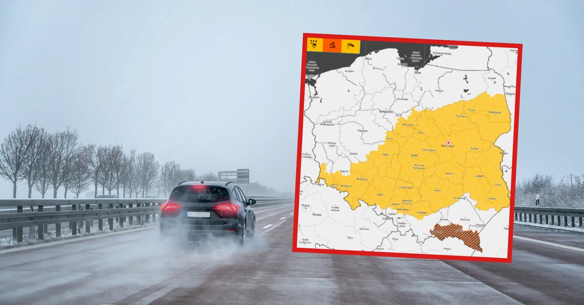 Alert IMGW dla 11 województw. Roztopy i marznący deszcz uderzą w Polskę