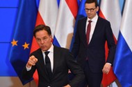 Mateusz Morawiecki i premier Holandii Mark Rutte