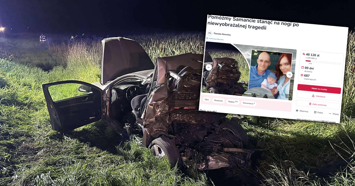 Strażak i jego 2-letni synek zginęli w wypadku. Trwa walka o życie Samanty i jej nienarodzonego dziecka