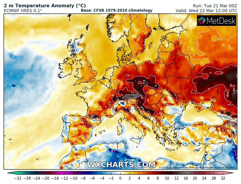 Temperatura znów zacznie mocno przekraczać normę.