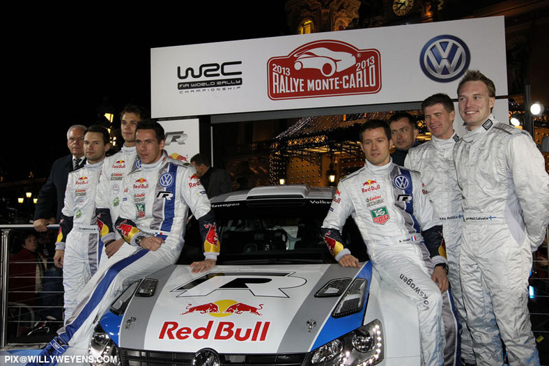 Volkswagen Polo R WRC - prezentacja zespołu i auta w Monte Carlo