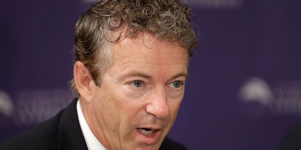 RAND PAUL: The GOP is keeping its 'Obamacare lite' bill 'under lock & key' in a basement
