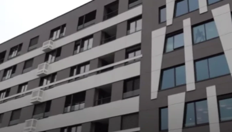 Zgrada u kojoj živi Melina Džinović