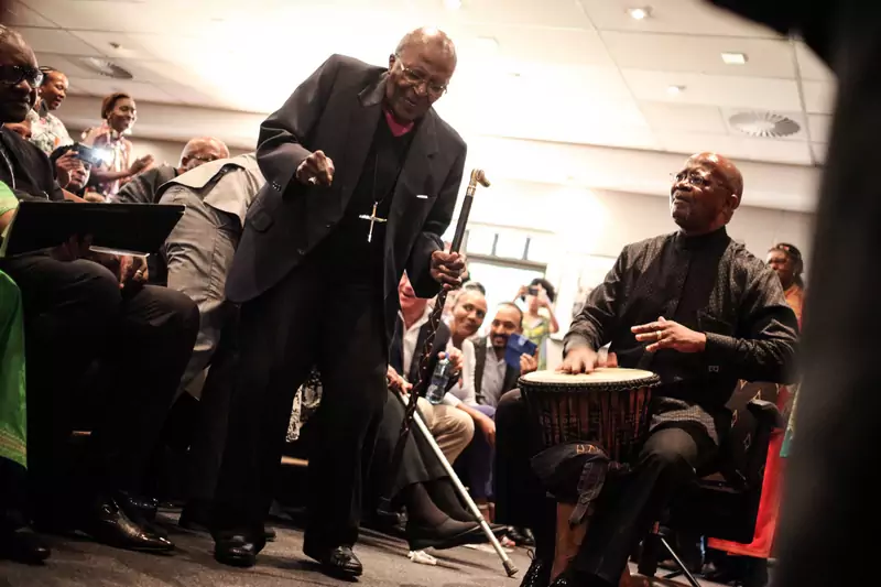 Desmond Tutu, 2018 r. Setne urodziny Nelsona Mandeli
