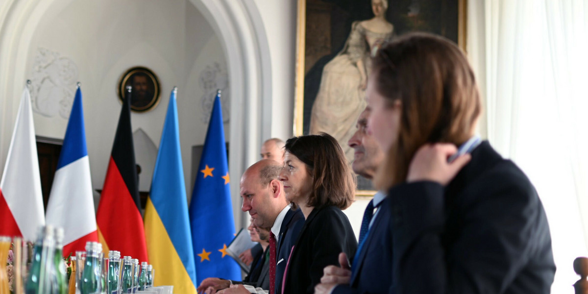 Spotkanie ministrów Trójkąta Weimerskiego z udziałem wicepremier Ukrainy w Kórniku